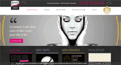 Desktop Screenshot of esthetic-center-74.com